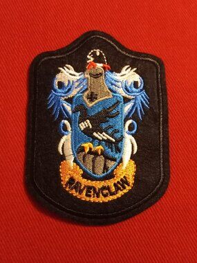 Embroidered Ravenclaw Hogwarts House Coat of Arms Patch